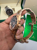 Rolex GMT-Master II  Oyster, 40mm, Everose - Root Beer - CLONE