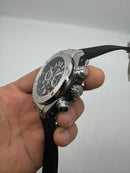 Hublot Big Bang 44mm Aço Mostrador Preto Esqueleto