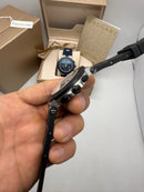 Bvlgari Aluminium Crono 41mm - Aço - Mostrador Branco