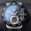 Tag Heuer F1 Cronometro 44mm Aço Mostrador Preto Luneta Preta
