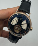 IWC Big Pilot Turbilhão 46mm Pulseira Couro
