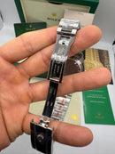 Rolex DateJust 41mm Wimbledon Aço Mostrador Cinza, Pulseira Oyster