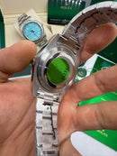 Rolex Oyster Perpetual 36mm/41mm Aço Mostrador Preto