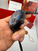Omega Planet Ocean Co-Axial Master 45,5mm Aço/OxBlack