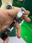 Rolex Datejust Aço 41mm, Mostrador Branco, Pulseira Jubilee - CLONE