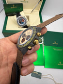 Rolex Daytona DIW Carbono 40mm, Pulseira Nylon/Couro