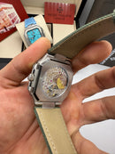 Patek Philippe Cubitus Fases da Lua 42mm, Mostrador Verde