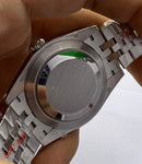 Rolex Datejust Aço 41mm, Wimbledon, Mostrador Cinza, Pulseira Jubilee - CLONE