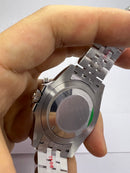 Rolex GMT-Master ll 40mm, Batman, Aço, Pulseira Jubilee - CLONE