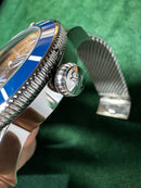 Breitling Superocean Aço 44mm Mostrador Azul Bisel azul