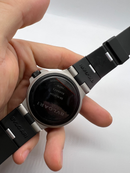 Bvlgari Alumium 40mm - Mostrador Preto Aluminio Pulseira Borracha