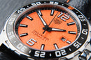 Tag Heuer F1 43mm Aço Mostrador Laranja Luneta Preta