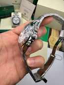 Rolex Daytona 40mm Aço, Mostrador Branco