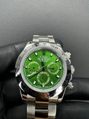 Rolex Daytona 40mm Aço, Mostrador verde