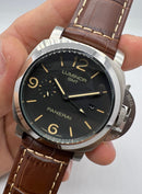 Panerai Luminor Marina GMT 44 mm Aço Mostrador Preto