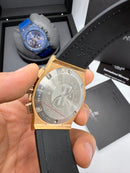 Hublot Vendome Classic Chrono 45mm Aço/Rosê Mostrador Preto