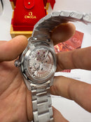 Omega Seamaster Aqua Terra 41 mm, Aço - Azul - Bracelete de Aço - CLONE