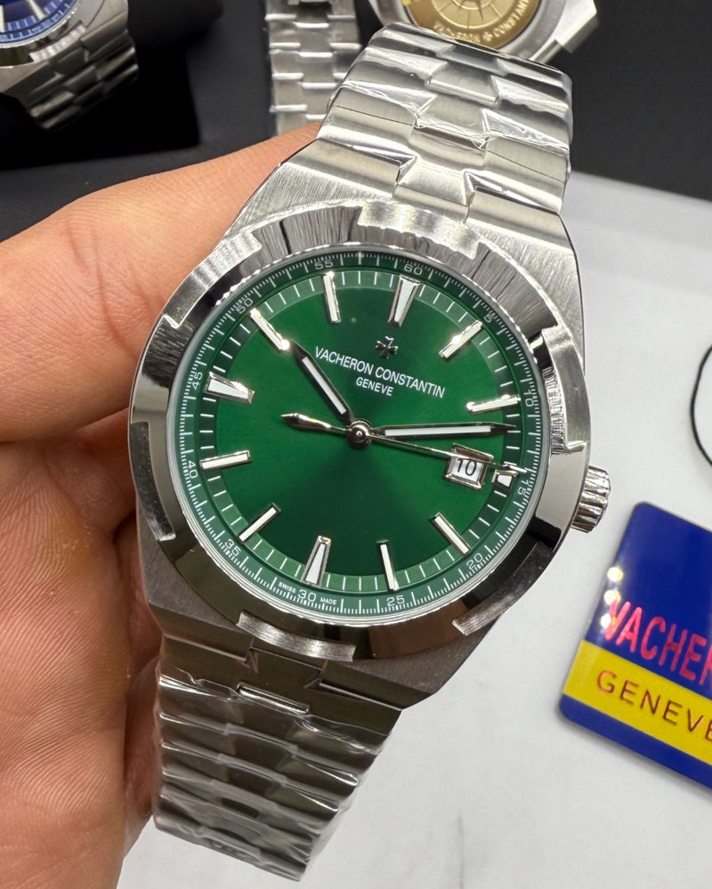 Vacheron Constantin Overseas Aço 40mm, Mostrador Verde
