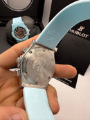 Hublot Classic Fusion Aço Magic Blue Chrono 45mm Aço/OxBlue i
