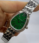 Bvlgari SERPENTI SEDUTTORI 33mm Aço - Mostrador Verde
