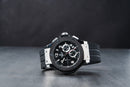 Hublot Big Bang 44mm Aço Mostrador Preto Bezel Preto