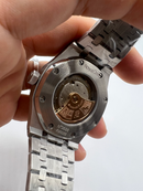 Audemars Piguet Royal Oak 39mm Aço Mostrador Verde Bezel e Pulseira em Aço