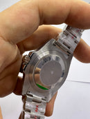 Rolex GMT-Master ll 40mm, Pepsi, Aço, Pulseira Oyster - CLONE