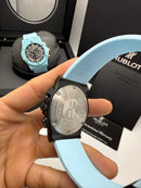 Hublot Classic Fusion Aço Black Magic Blue Chrono 45mm Aço/OxBlue