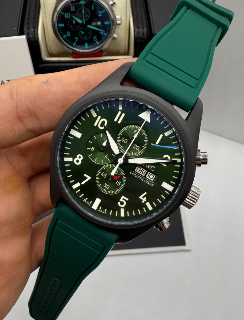 IWC Aviador Cronógrafo SPITIFIRE 41mm Aço