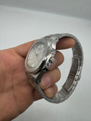Patek Philippe Nautilus 39mm, Mostrador Branco, Pulseira Aço