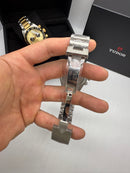 Tudor Black Bay Chrono Aço 41mm, Mostrador Branco - Oyster