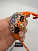 RICHARD MILLE RM 11-03 /003, 45mm Flyback Aço/Rose