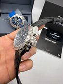 TAG Heuer Carrera F1 Mercedes AMG Petronas Aço 42mm - Puls. Borracha