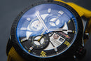 Tag Heuer Carrera RedBull Aço 43mm Mostrador Preto Bezel Preto