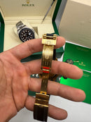 Rolex Yacht-Master 42mm Oysterflex - Aço/Dourado - CLONE