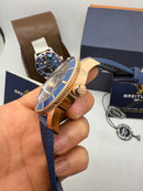 Breitling Superocean Aço 44mm Pulseira Borracha