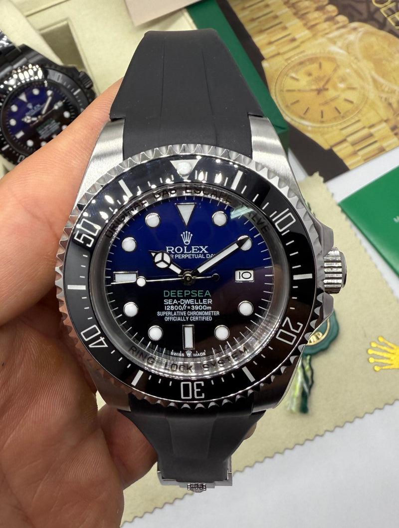 Rolex SeaDweller DEEPSEA James Cameron 44 mm - Pulseira Borracha