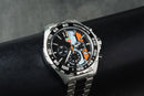 Tag Heuer F1 Golfo Cronógrafo 43mm Aço Mostrador Preto Bezel Preto