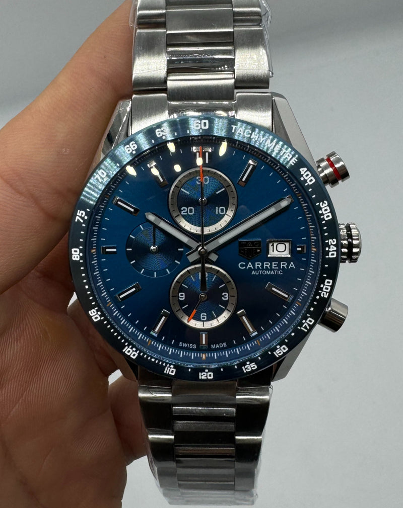 TAG Heuer Carrera Calibre 16, Chronograph Eletrônico, 44 mm, Aço