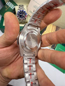 Rolex GMT Master II SPRITE 40mm Mostrador Preto Luneta Preta/Verde