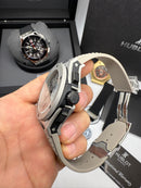 Hublot Big Bang 20th Anniversary King Aço/OxSilver 43mm, Mostrador Cinza