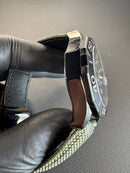Tag Heuer Aquarecer Calibre 16 Aço OxBlack 43mm, Mostrador Preto, Puls. Lona