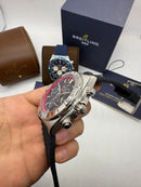 Breitling Super Chronomat Aço 44mm Pulseira Borracha