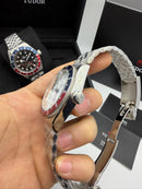 Tudor Black Bay GMT - PEPSI - Mostrador Branco - 41mm - Aço