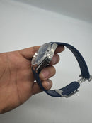 Omega Aquaterra 41,5mm Aço, Pulseira Borracha