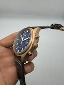 IWC Aviador Cronógrafo TOP GUN 41mm Aço/Rose