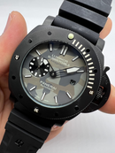 Panerai Luminor Submersible 47mm Aço/OxBlack Mostrador Camuflado