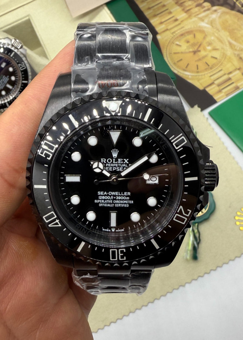 Rolex Deepsea 44mm Aço OxBlack - Edição Jaques Piccard