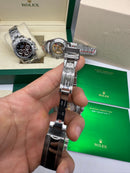 Rolex Daytona 40mm Aço, Mostrador Branco