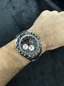 Tag Heuer F1 SENNA Calibre 16, 43mm Aço, Mostrador Cinza Bezel, Fixo